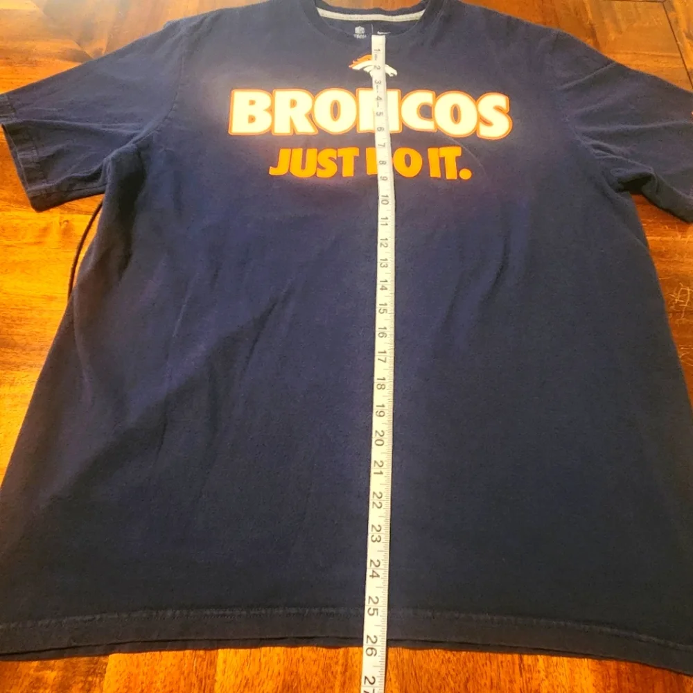 Denver Broncos Nike NFL Vintage Shirt Men's Size XL - Picture 3 of 6